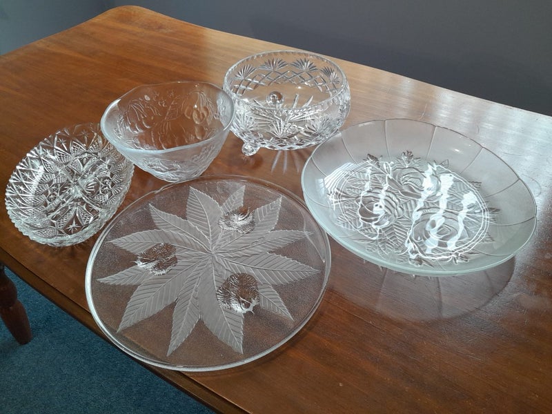 Lead Crystal Plates and bowls Carousel 2