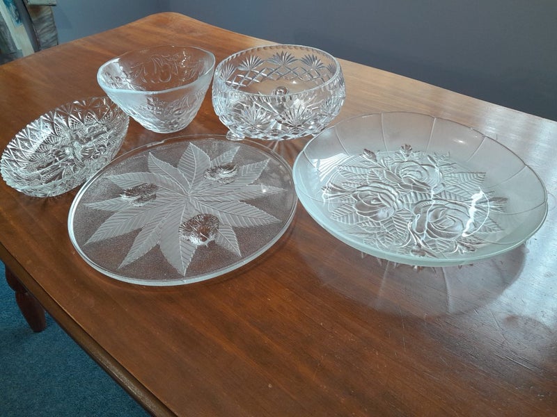 Lead Crystal Plates and bowls Carousel 3