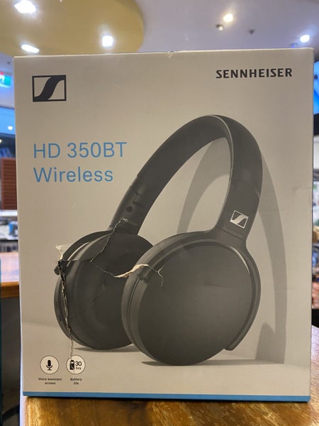 Sennheiser HD 350BT Wireless Over-Ear Headphones DAMAGED PACKAGE + Afterpay Carousel 1