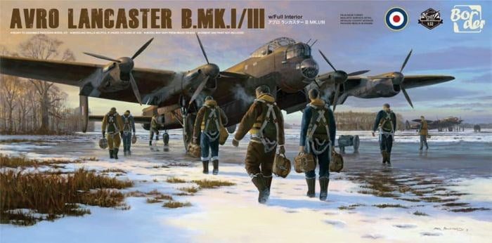 Border Models BF-010 1/32 Avro Lancaster B Mk III w/Full Interior Carousel 1