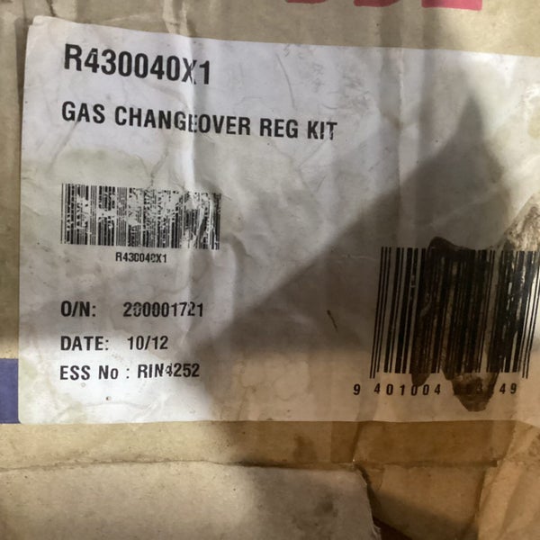 Gas changeover reg Carousel 2