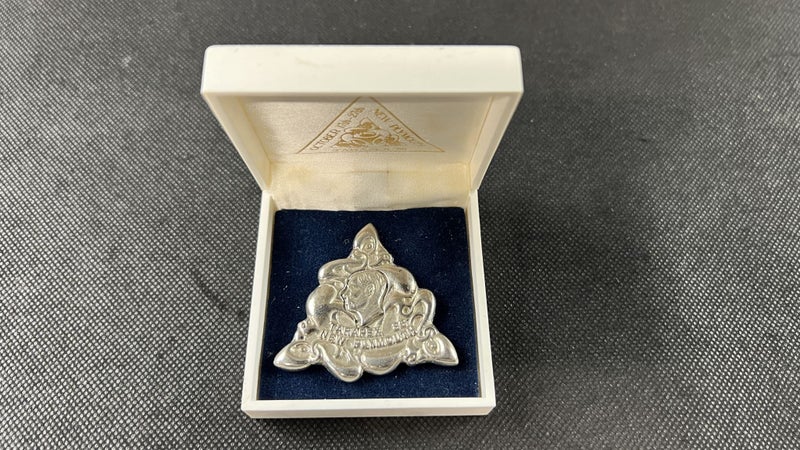 1986 New Zealand Tarapex New Plymouth Silver Exhibition Medal - Lot E288 Carousel 1
