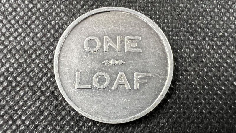 Rare & Early Balmain Co-operative Ltd One Loaf Token - Lot E290 Carousel 2