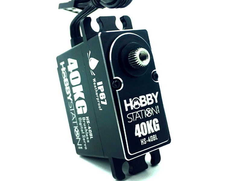Hobby Station 40KG Full Aluminium Digital Brushless Servo Motor - IP67 Water ... Carousel 1