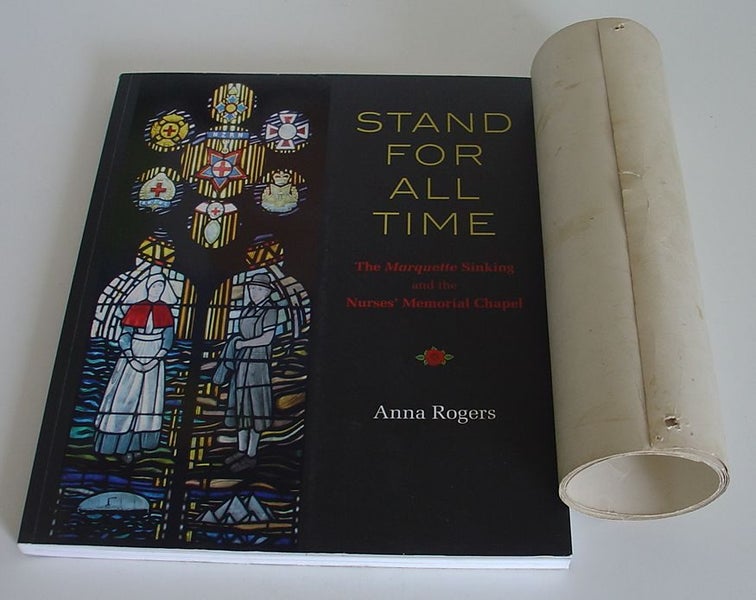 Nurses Memorial Chapel and Large Photo Nurses Graduation Early 20th Century Carousel 1