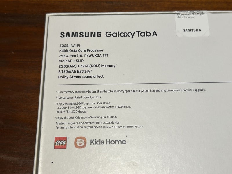 Samsung Galaxy Tab A Carousel 7