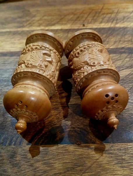 Salt and Pepper shakers. Carousel 3