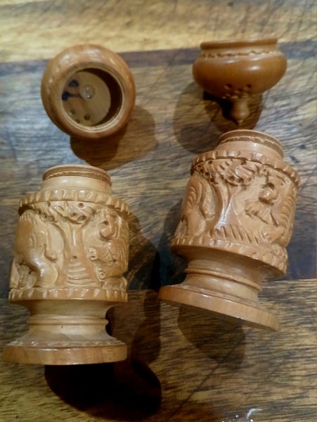 Salt and Pepper shakers. Carousel 2