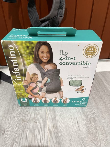 Baby Carrier 4 in 1 suits newborn to toddler from Infantino Carousel 1