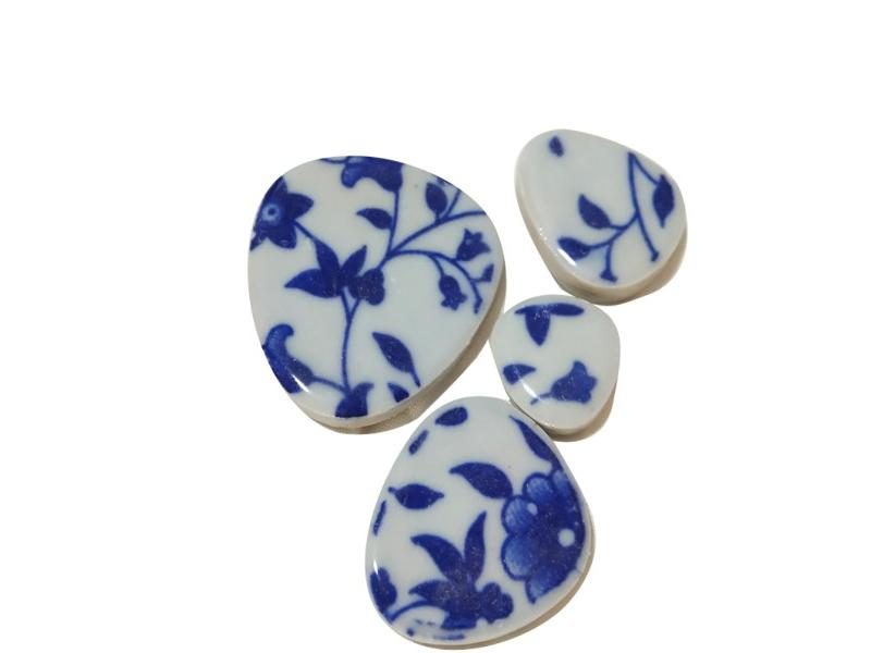 100g Irregular Mosaic Making Creative Ceramic Mosaic Tiles DIY Hobby Wall Carousel 1
