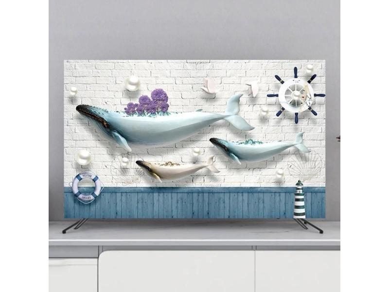 New Fashion Upgrade TV Cover Dust Cover Cover TV Dust Proof Cloth Cover 55 Carousel 1