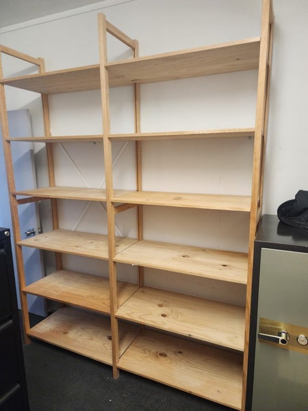Lundia Shelving; open shelf; double; natural Carousel 1