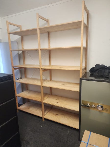 Lundia Shelving; open shelf; double; natural Carousel 2
