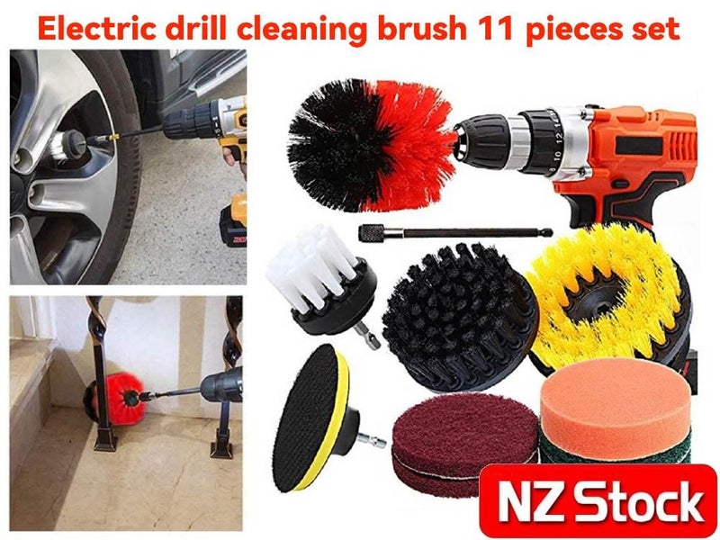 PTN NEW Drill Brush Scrubber Attachment Set Sale Sale Carousel 1
