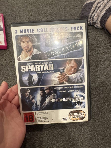 3x movies: wonderland, spartan, mind hunters Carousel 1