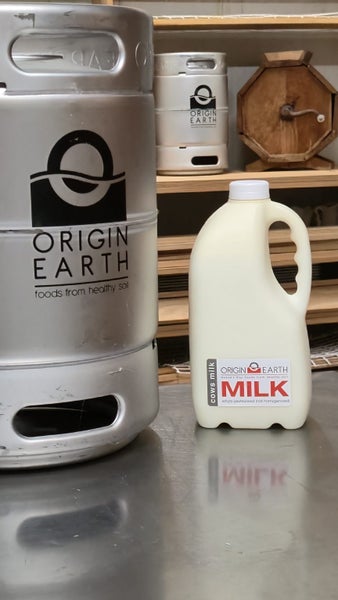 Dairy Manufacturing Business. All gear and ORIGIN EARTH Brand Carousel 1
