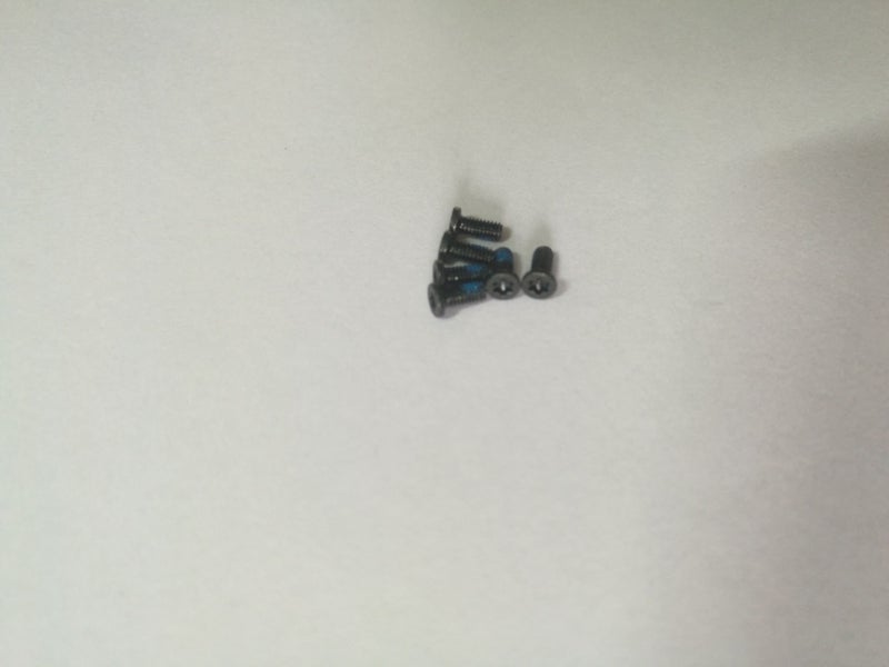 Macbook Air Motherboard Screw Set 6 Screws Silver. A1369 A1370 A1465 A1466 Carousel 2