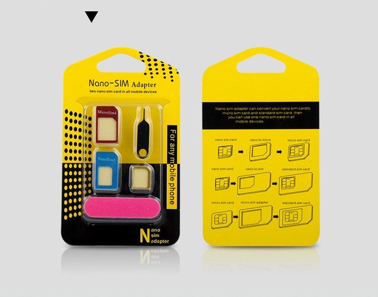 SIM Card Adapter Kit, Nano to Micro , Nano to Standard, Micro to Standard Carousel 2