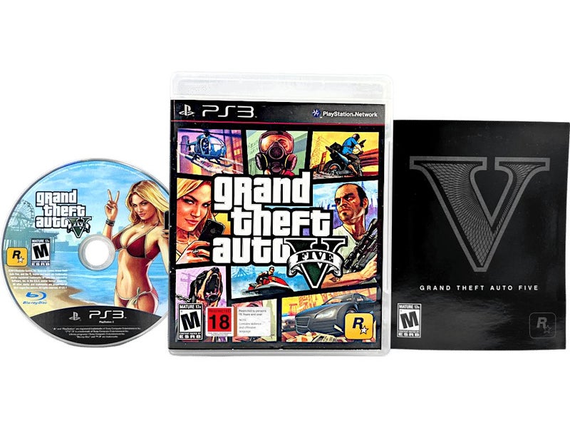 Grand Theft Auto 5 GTA V (PS3) *ALTERNATE PRINT* Carousel 1