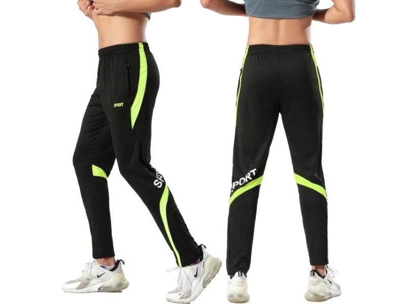 Sports Running Pants Men's Football Training Jogging Trousers Gym Fitness Carousel 1