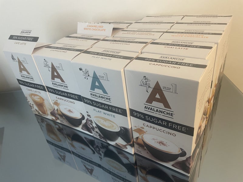 $1 Reserve Avalanche 99% sugar free coffee brand new Carousel 1