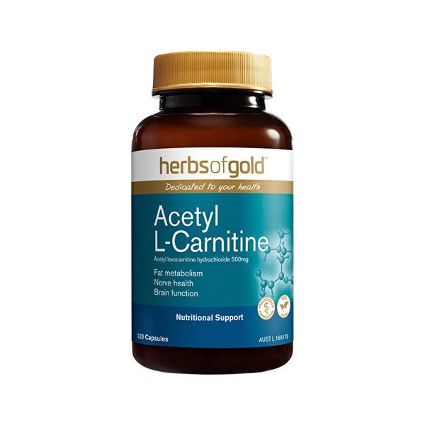 Herbs of Gold Acetyl L-Carnitine 120c Carousel 1