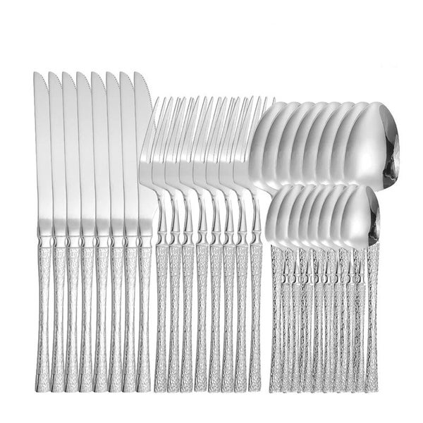 4 / 16 / 32 Piece Stainless Steel Tableware Set For Parties And Restaurants Carousel 2