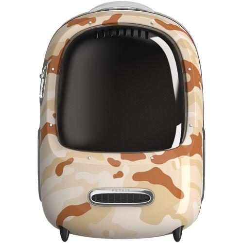 Petkit EVERTRAVEL Pet Backpack (Sand Storm) for Cats and Puppies Comfort with Carousel 1