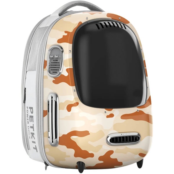 Petkit EVERTRAVEL Pet Backpack (Sand Storm) for Cats and Puppies Comfort with Carousel 2