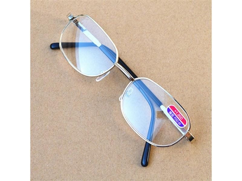 Women Men Reading Glasses Presbyopic Eyeglasses Metal Frame Reader Glass Carousel 2