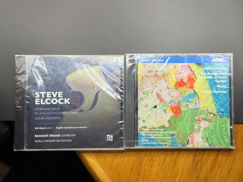 Violin Concerta CD Bundle: Elcock & McRae Carousel 1