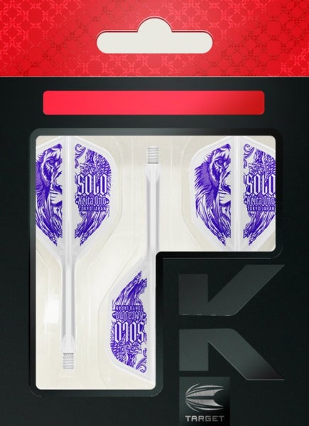 Target Japan SOLO Keita Ono K-Flex Moulded Flight & Shaft No.6 Set of 3 Carousel 1