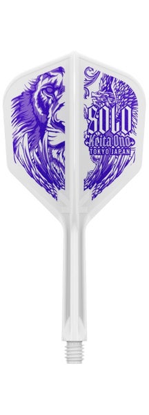 Target Japan SOLO Keita Ono K-Flex Moulded Flight & Shaft No.6 Set of 3 Carousel 3