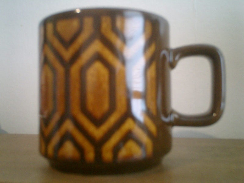 Crown Lynn mug - vintage Carousel 1