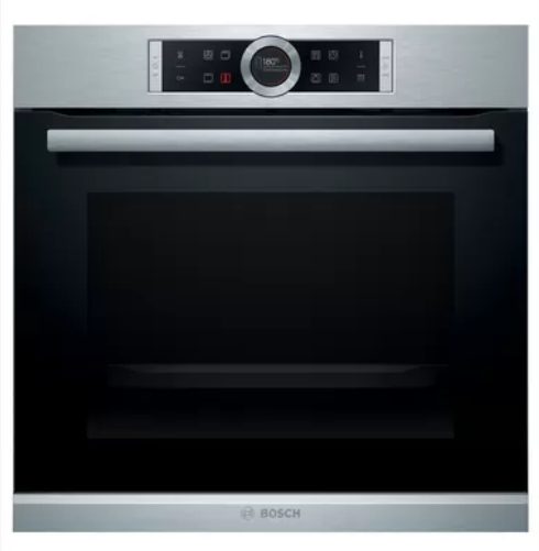 Bosch HBG6753S1A Series 8 60cm Stainless steel Pyro Oven Carousel 1