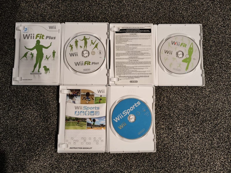 Wii console+ board+ Games Carousel 2