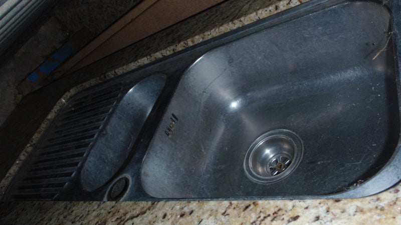 Kitchen sink and granite bench piece. Carousel 2