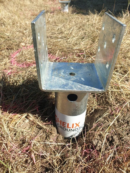 Helix Ground Screw (Beam Screw) U95x1000mm Carousel 1