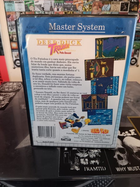 Deep Duck Trouble CIB Sega Master System Tec Toy Carousel 2