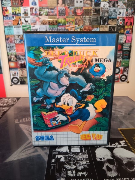 Deep Duck Trouble CIB Sega Master System Tec Toy Carousel 1