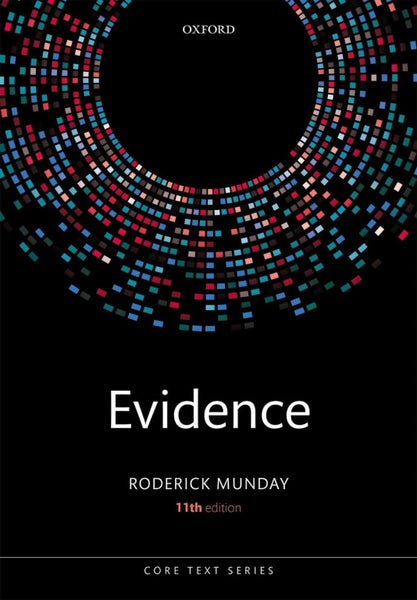 Evidence by Roderick Munday - Paperback Carousel 1