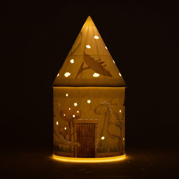 Dinosaur Light Up House Carousel 2