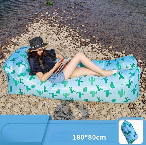 Clear Out! Inflatable Camping Sofa, Beach Parties Picnic Sofa-Cereus Carousel 1