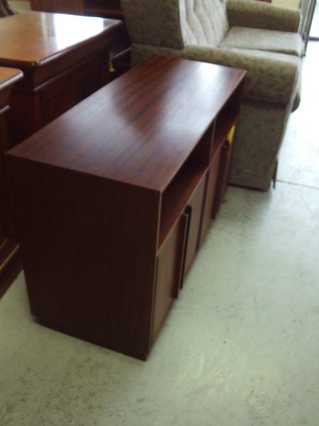 1048 RERO 80'S MAHOGANY ENTERTAINMENT UNIT Carousel 4