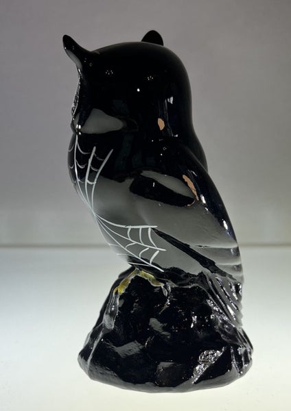 Fenton Glass 2004 “Webster” the Owl – Hand Painted by M. Young62863238094465112