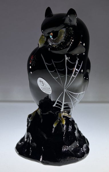 Fenton Glass 2004 “Webster” the Owl – Hand Painted by M. Young62863238094465113
