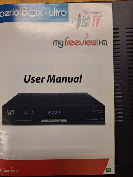 Dish Tv freeview set top box UHF Carousel 2