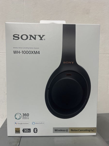 ****Sony WH-1000XM4 Wireless Over-Ear Noise Cancelling Headphones - Black**** Carousel 1