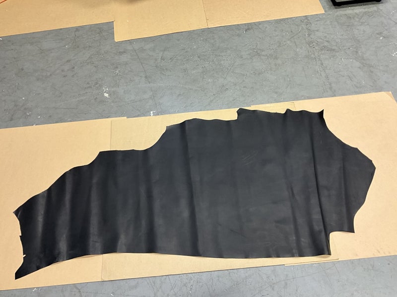 Large whole piece Leather Hide black No.39-151 Carousel 1