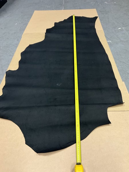 Large whole piece Leather Hide black No.39-151 Carousel 5